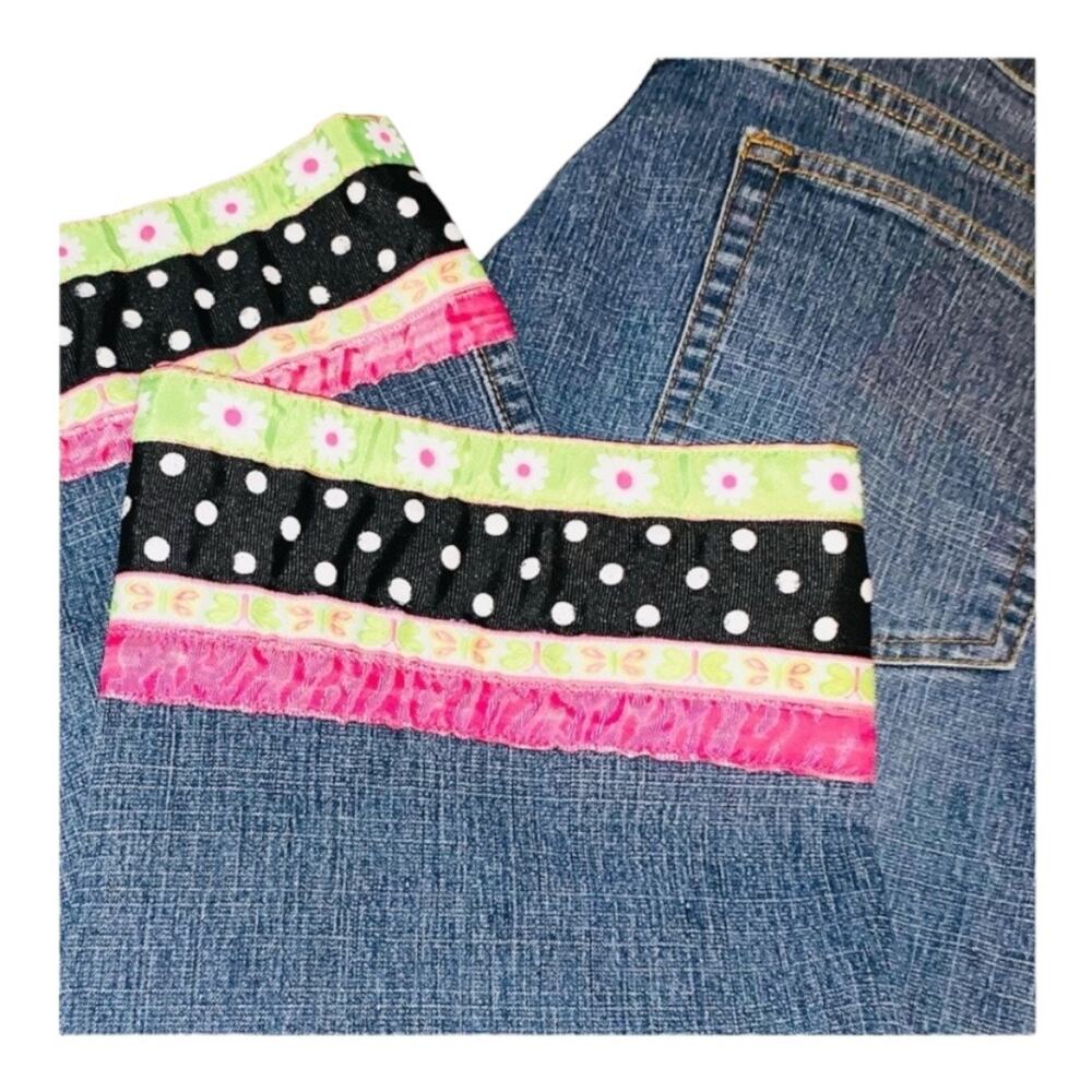 Lee Cropped Jeans size 7/8 - Picture 5 of 6